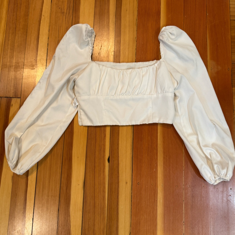 Princess Polly white top size 8